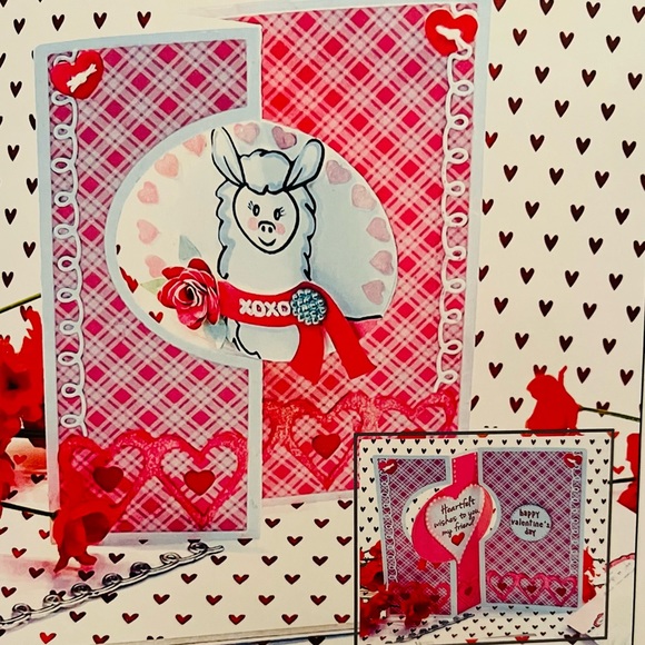 Oval Flip It Card Base 13pc Amazing NAME BRAND Die Cuts - Picture 7 of 14